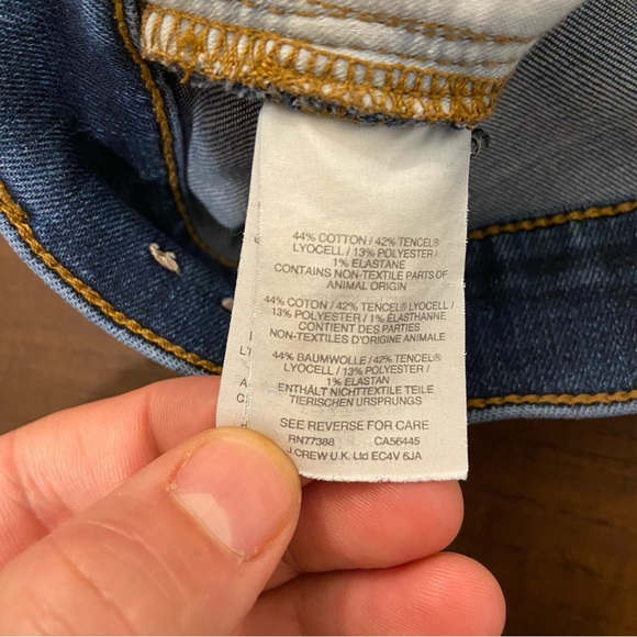 Madewell Dark Wash 9” High Rise Skinny Denim Blue Jeans Women’s 28x28 - Picture 7 of 13